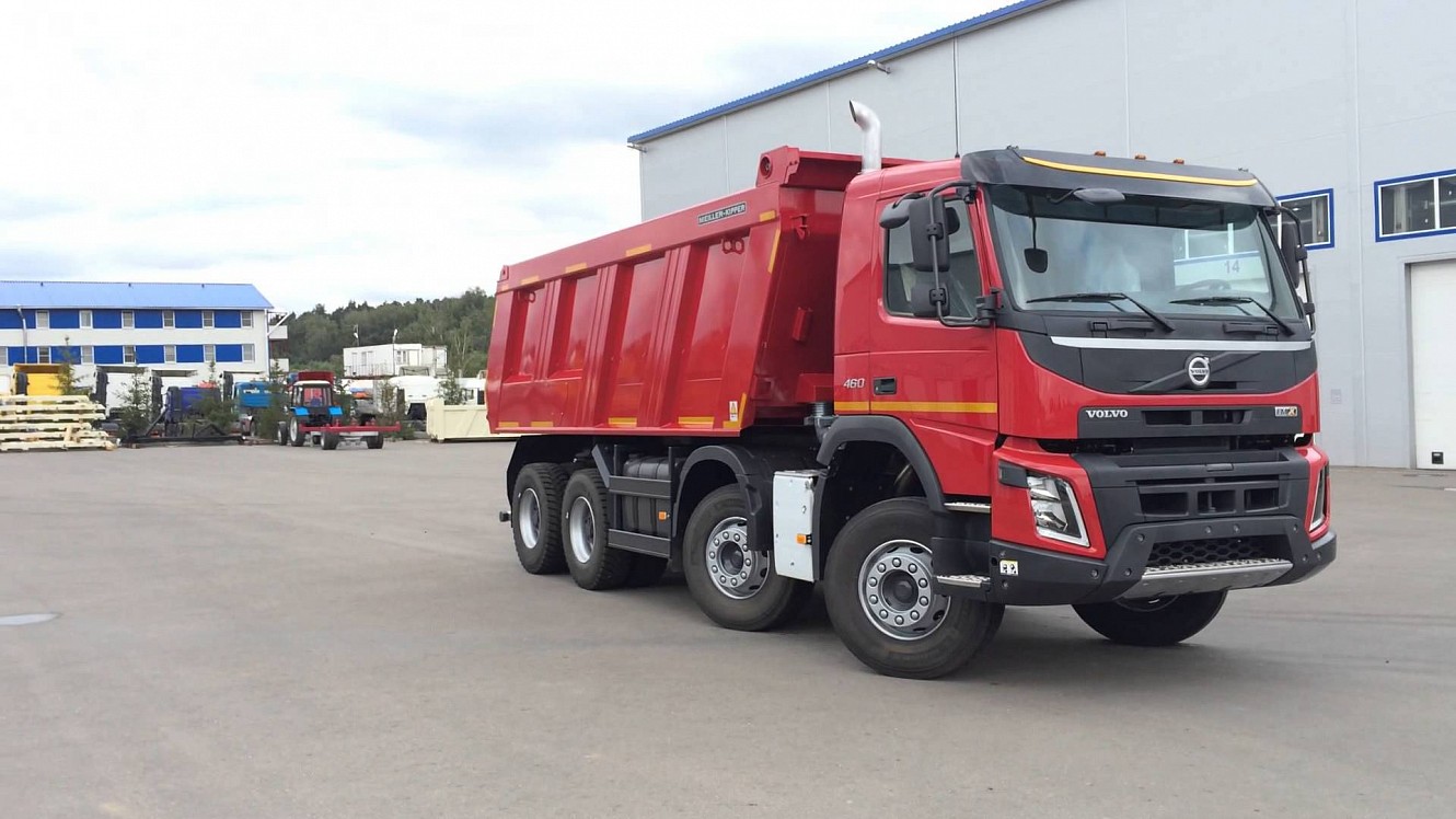 Аренда самосвала Volvo FMX 8х4 460 тонар